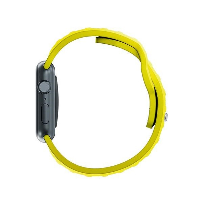 3mk silikoonist kellarihm Apple Watchile 38/40/41 mm, kollane