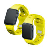 3mk silikoonist kellarihm Apple Watchile 38/40/41 mm, kollane