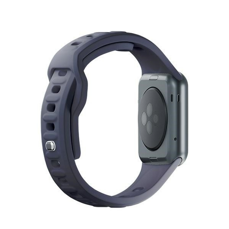 3mk silikoonist kellarihm Apple Watch 42/44/45/49 mm jaoks, hall