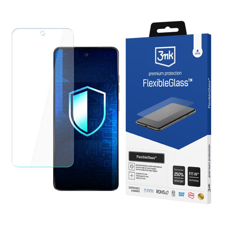 3MK FlexibleGlass Motorola Moto G24 / G24 Power hübriidklaasist ekraanikaitse