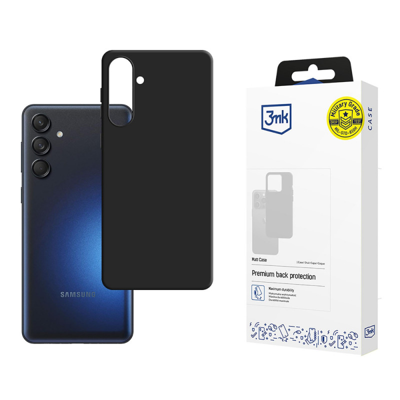 3MK Matt Case Samsung Galaxy M55 5G, must