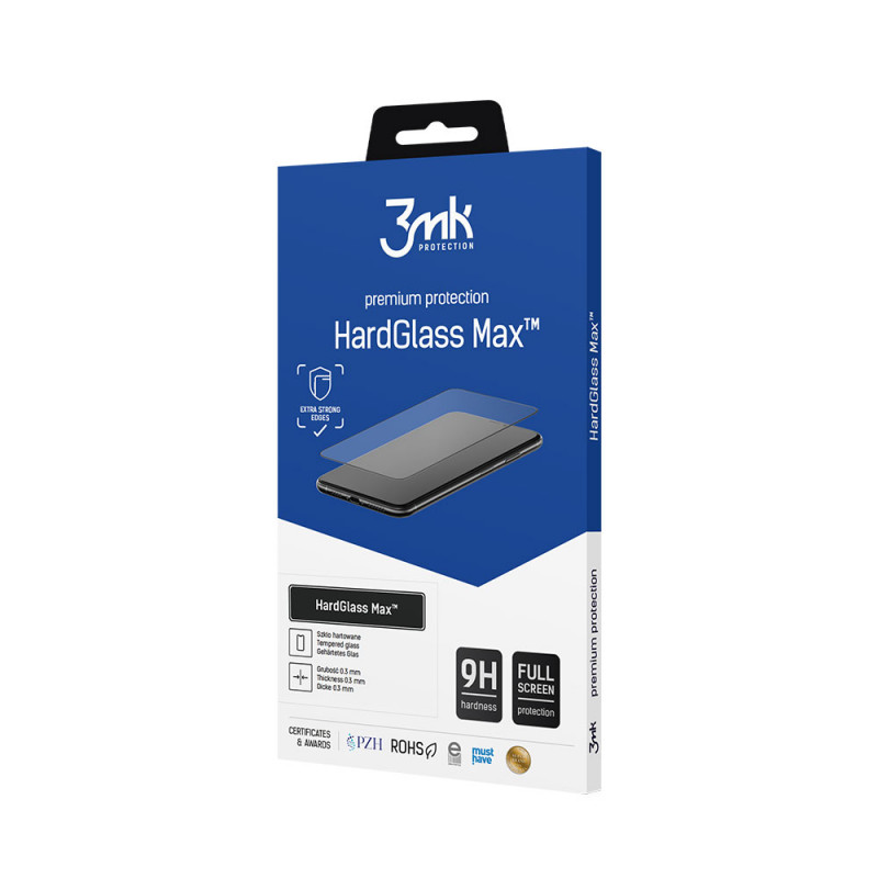 3MK HardGlass Max Xiaomi 17T karastatud klaas, must