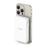 Tech-Protect PB31 LifeMag MagSafe akupank 10000 mAh, 15 W, valge