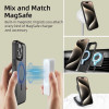 Tech-Protect MagMat MagSafe Apple iPhone 16 Pro ümbris, mati must