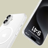 Tech-Protect MagSlim MagSafe Apple iPhone 16 ümbris, mati/valge