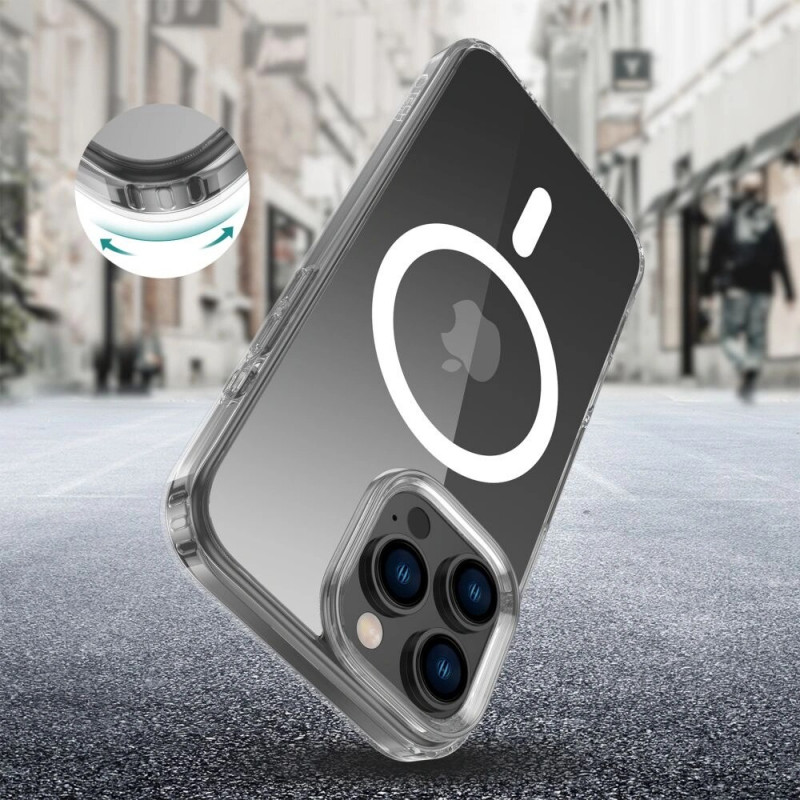 Tech-Protect Flexair Hybrid MagSafe ümbris Apple iPhone 16 Pro Max-le, läbipaistev