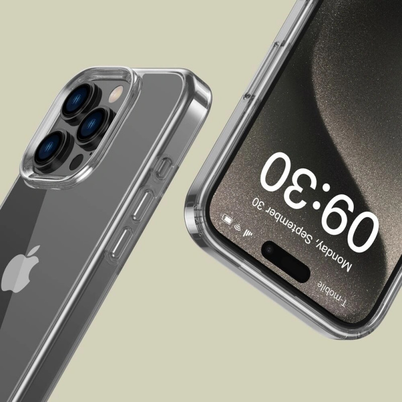 Tech-Protect Flexair Hybrid kaitseümbris Apple iPhone 16 Pro jaoks, läbipaistev