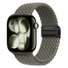Tech-Protect Nylonmag rihm Apple Watch 4/5/6/7/8/9/SE/Ultra 1/2 jaoks, 42/44/45/49 mm, Olive Grey