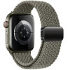 Tech-Protect Nylonmag rihm Apple Watch 4/5/6/7/8/9/SE/Ultra 1/2 jaoks, 42/44/45/49 mm, Olive Grey