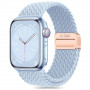 Tech-Protect Nylonmag rihm Apple Watch 4/5/6/7/8/9/SE/10 jaoks, 38/40/41/42 mm, Baby Blue