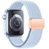 Tech-Protect Nylonmag rihm Apple Watch 4/5/6/7/8/9/SE/10 jaoks, 38/40/41/42 mm, Baby Blue