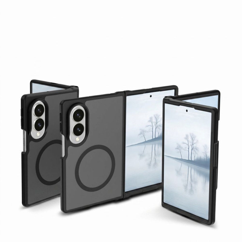 Tech-Protect Magmat MagSafe ümbris Samsung Galaxy Z Fold 8 jaoks, mattmust