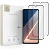 Tech-Protect Glass Fit+ karastatud klaas Xiaomi Poco M7 jaoks, must (2 tk)