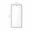 Tech-Protect Glass Fit+ karastatud klaas Xiaomi Poco M7 jaoks, must (2 tk)