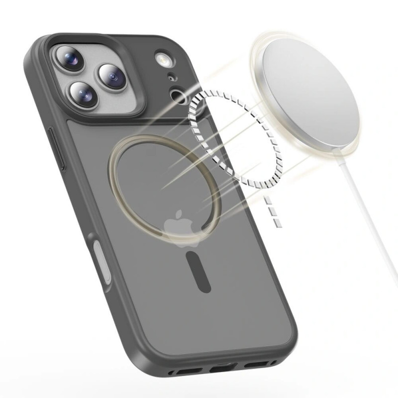 Tech-Protect Magmat MagSafe ümbris Apple iPhone 17 Pro jaoks, mati kritiidihall