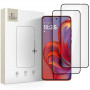 Tech-Protect Glass Fit+ karastatud klaas Motorola Edge 50 Neo / 60 Neo jaoks, must (2 tk)