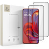 Tech-Protect Glass Fit+ karastatud klaas Motorola Edge 50 Neo / 60 Neo jaoks, must (2 tk)