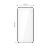 Tech-Protect Glass Fit+ karastatud klaas Motorola Edge 50 Neo / 60 Neo jaoks, must (2 tk)