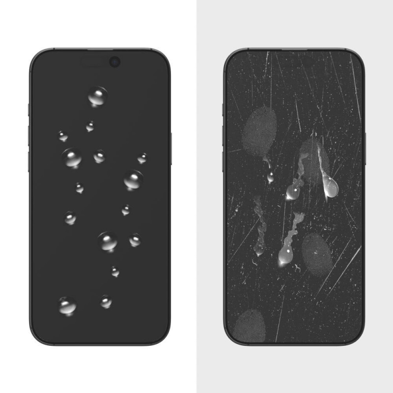 Tech-Protect Glass Fit+ karastatud klaas Motorola Edge 50 Neo / 60 Neo jaoks, must (2 tk)