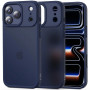 Tech-Protect Magmat ümbris Apple iPhone 17 Pro jaoks, matt tumesinine