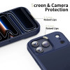 Tech-Protect Magmat ümbris Apple iPhone 17 Pro jaoks, matt tumesinine