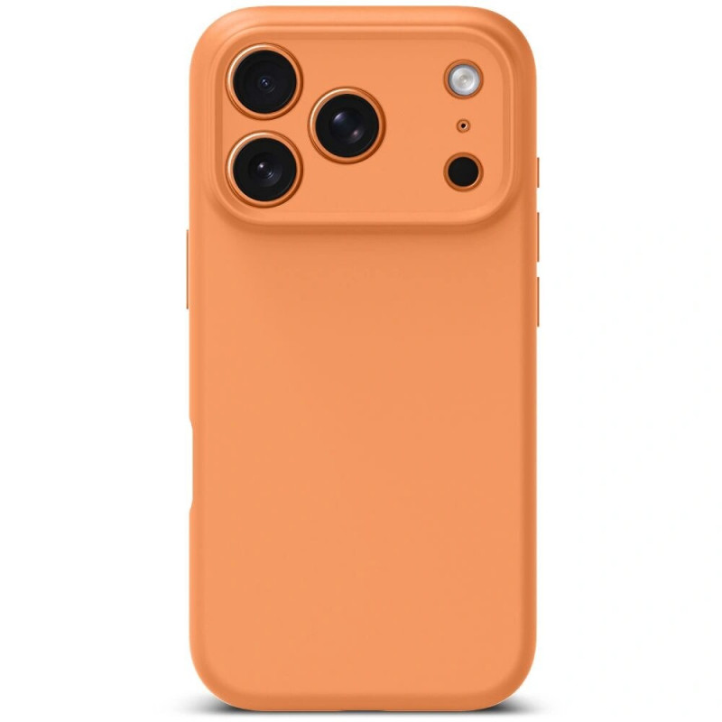 Tech-Protect silikoonist MagSafe ümbris Apple iPhone 17 Pro Maxile, Cosmic Orange