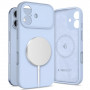 Tech-Protect silikoonist MagSafe ümbris Apple iPhone 17-le, Mist Blue