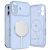 Tech-Protect silikoonist MagSafe ümbris Apple iPhone 17-le, Mist Blue