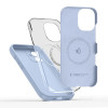 Tech-Protect silikoonist MagSafe ümbris Apple iPhone 17-le, Mist Blue
