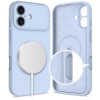 Tech-Protect silikoonist MagSafe ümbris Apple iPhone 17-le, Mist Blue