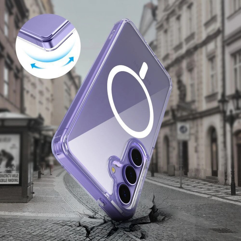 Tech-Protect Flexair Hybrid MagSafe kaitseümbris Xiaomi 15T jaoks, läbipaistev