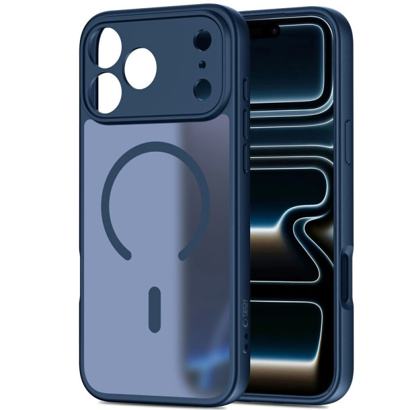 Tech-Protect BasicMag MagSafe ümbris Apple iPhone 17 Pro Max jaoks, matt tumesinine