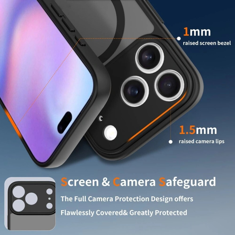 Tech-Protect BasicMag MagSafe ümbris Apple iPhone 17 Pro jaoks, matt tumesinine