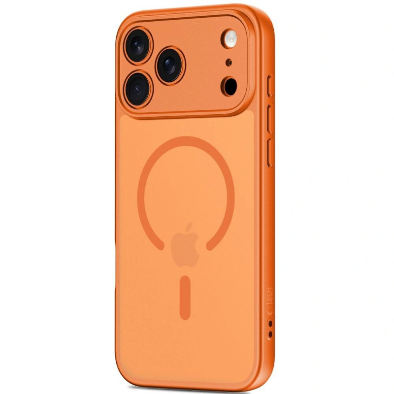 Tech-Protect BasicMag MagSafe ümbris Apple iPhone 17 Pro Max-le, mati Cosmic Orange