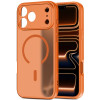Tech-Protect BasicMag MagSafe ümbris Apple iPhone 17 Pro Max-le, mati Cosmic Orange