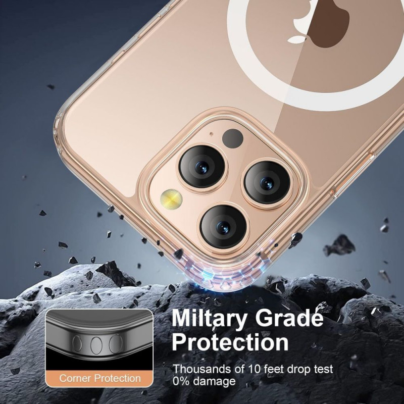 Tech-Protect TP Flex MagSafe ümbris Apple iPhone 16 Pro Max-le, läbipaistev
