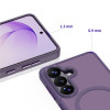 Tech-Protect Magmat MagSafe ümbris Samsung Galaxy S26 jaoks, mati cobalt violetne