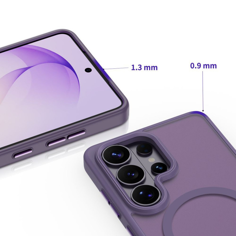 Tech-Protect Magmat MagSafe ümbris Samsung Galaxy S26 Ultra jaoks, matt Cobalt Violet