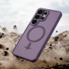 Tech-Protect Magmat MagSafe ümbris Samsung Galaxy S26 Ultra jaoks, matt Cobalt Violet