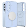 Tech-Protect silikoonist MagSafe ümbris Samsung Galaxy S26 jaoks, Sky Blue