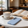 Tech-Protect silikoonist MagSafe ümbris Samsung Galaxy S26 jaoks, Sky Blue