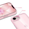Tech-Protect Magmat ümbris Apple iPhone 16e / 17e jaoks, Soft Pink/clear