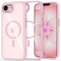 Tech-Protect Magmat MagSafe kaitseümbris Apple iPhone 16e / 17e jaoks, Soft Pink/clear