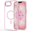 Tech-Protect Magmat MagSafe kaitseümbris Apple iPhone 16e / 17e jaoks, Soft Pink/clear