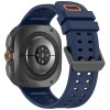 Tech-Protect silikoonist Air-rihm Samsung Galaxy Watch Ultra 1 / 2 (2024-2026) 47 mm jaoks, Navy Blue
