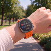 Tech-Protect silikoonist Air-rihm Samsung Galaxy Watch Ultra 1 / 2 (2024-2026) 47 mm jaoks, tangerine orange