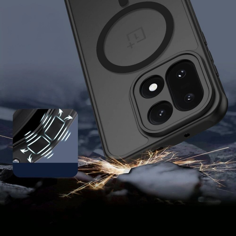 Tech-Protect MagMat MagSafe ümbris OnePlus 15 matile must