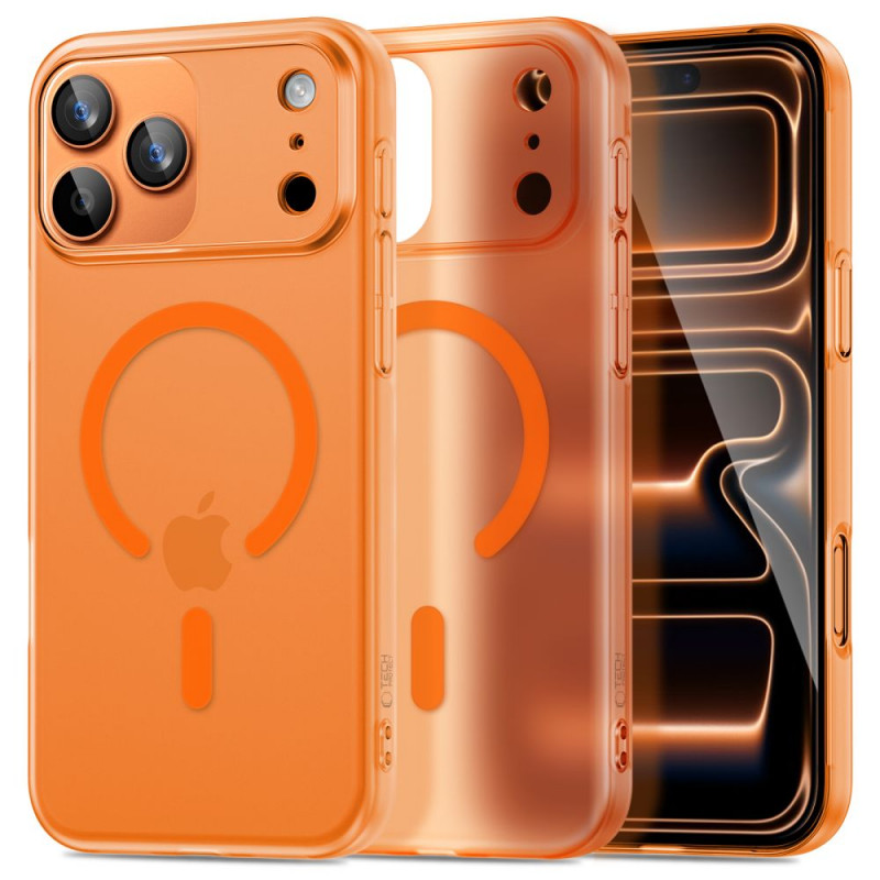 Tech-Protect Magslim MagSafe ümbris Apple iPhone 17 Pro matile cosmic orange