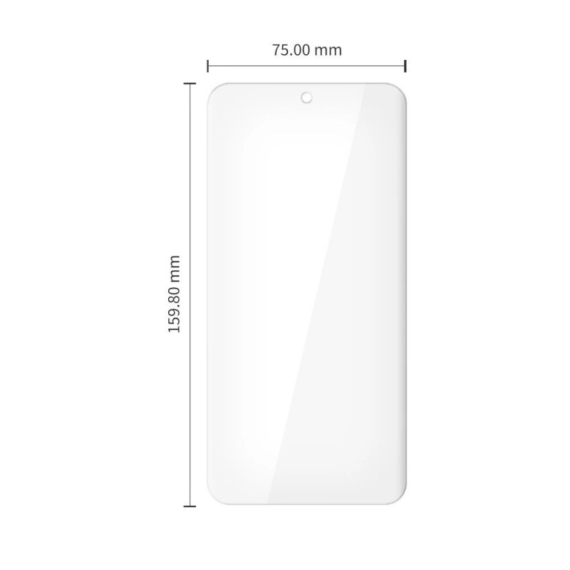Tech-Protect Glass UV+ karastatud klaas Xiaomi Redmi Note 15 Pro+ 5G / POCO M8 Pro, läbipaistev (2 tk)