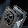Tech-Protect Rugged Shield kaitsekott Xiaomi Poco M8 Pro / Redmi Note 15 Pro+ 5G, mattmust